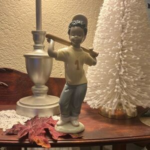 LLADRO BOY FIGURE  “ NEXT A BALL “.